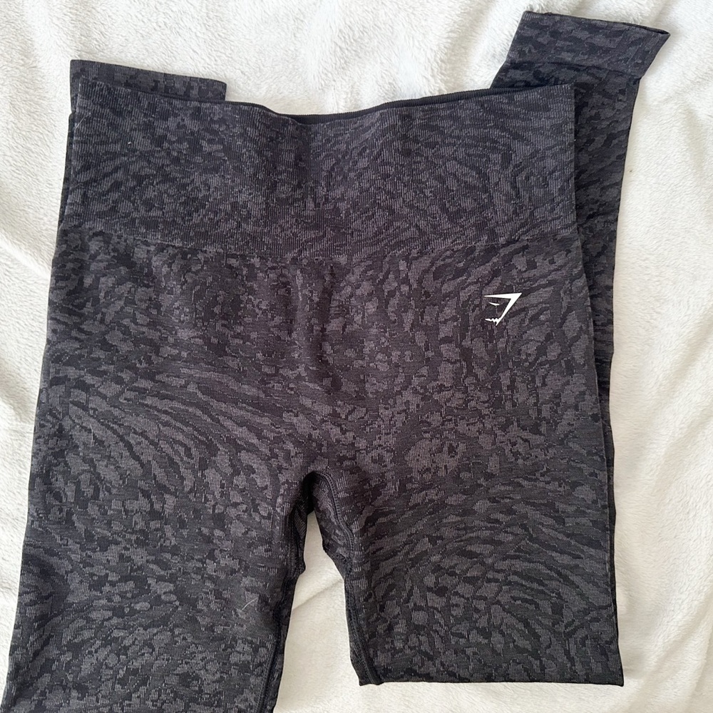 Gymshark Black Patterned Leggings